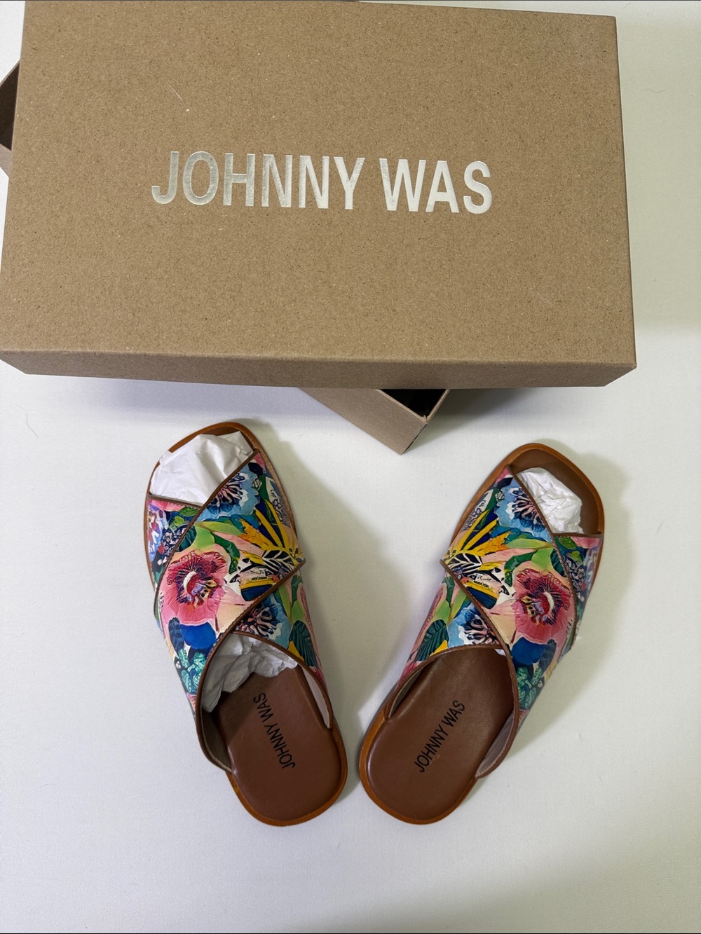 Johnny Was - Layla x Band Sandal (Size 7M) - Picture 2 of 5
